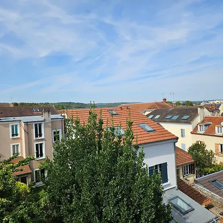 Grand Loft 2 Pièces Calme Vue Sur Les Toits *